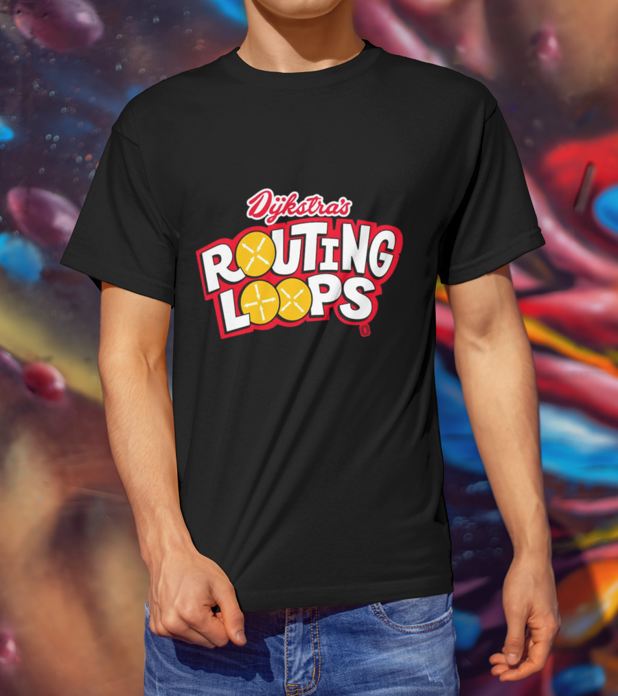 Dijkstra’s Routing Loops Comic T-Shirt