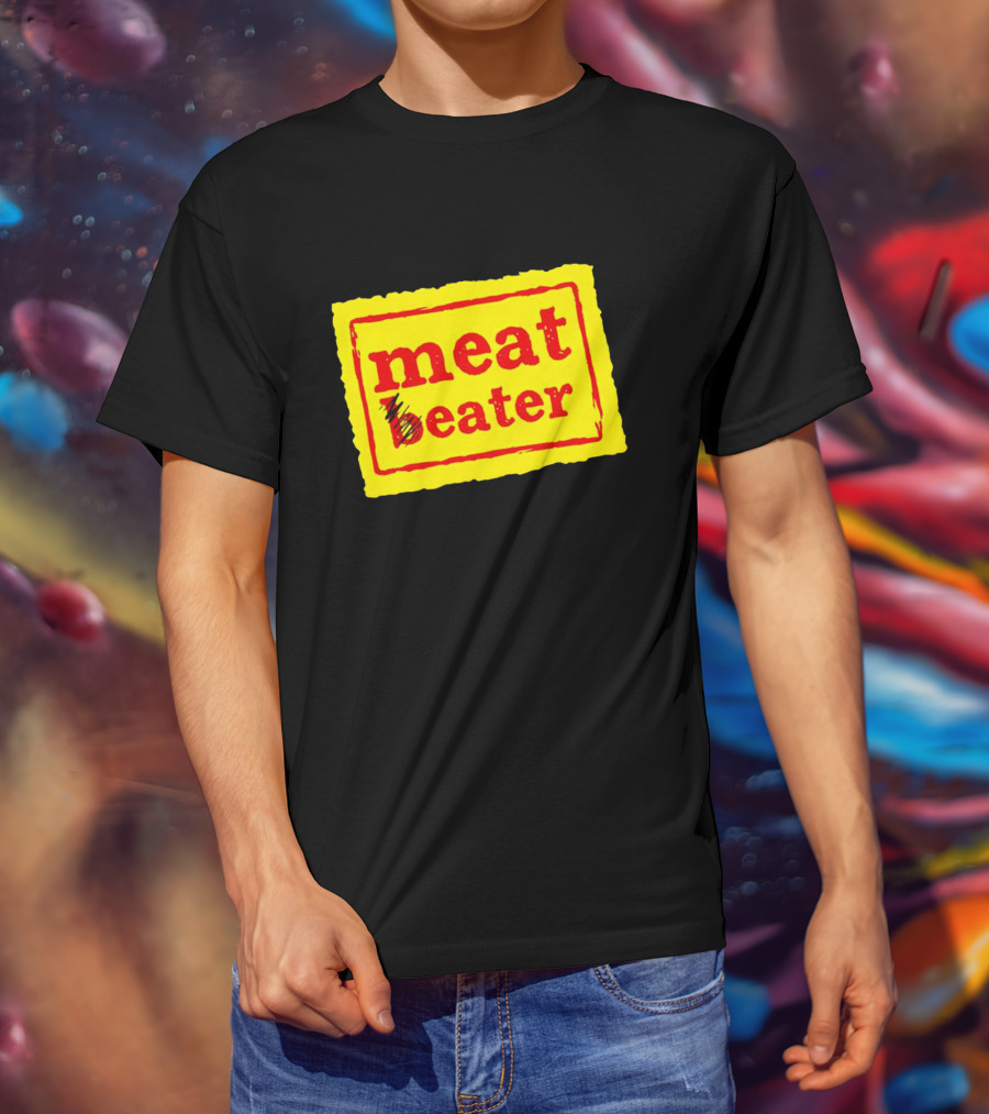 Meat Beater Yellow Label Icon T-Shirt