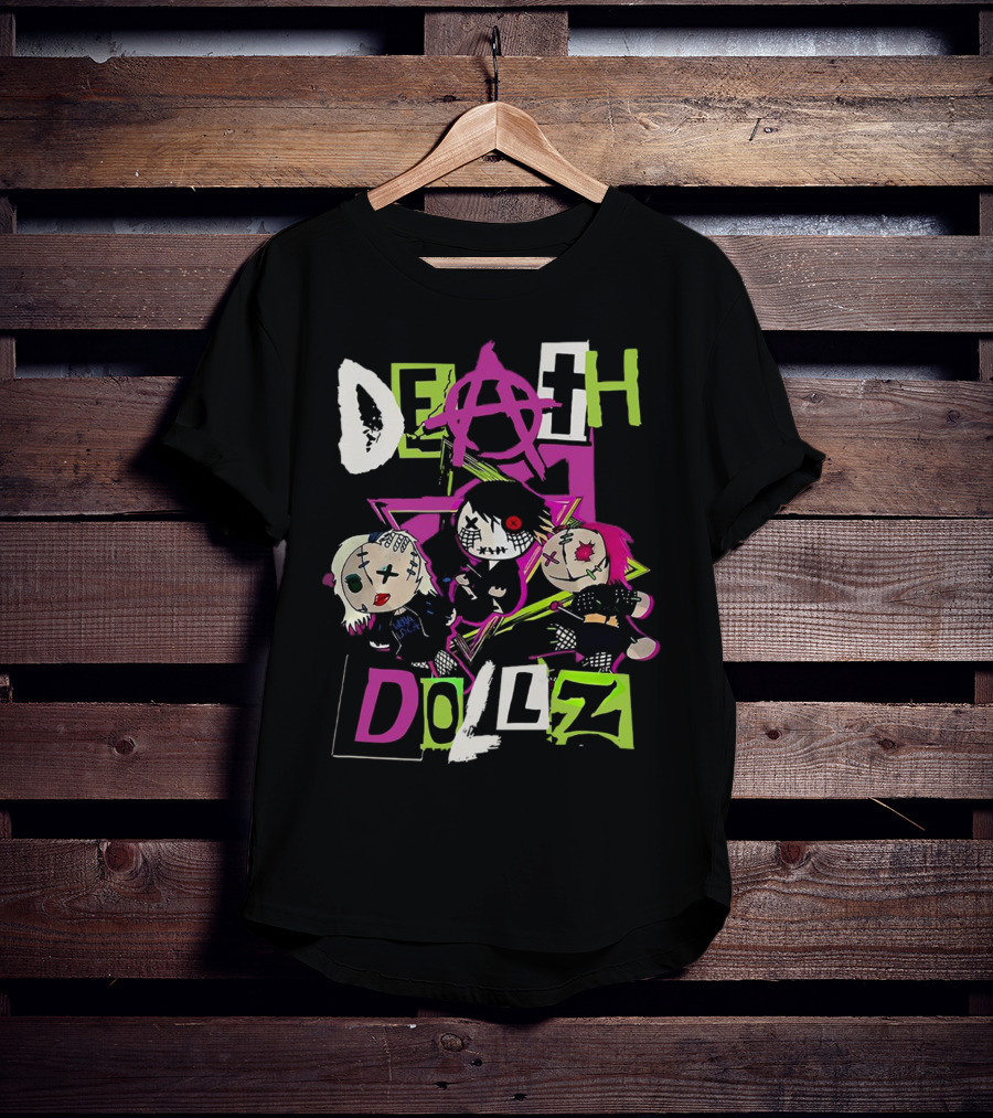 Death Dollz Rosemary Taya Valkyrie Jessicka Anarchy T-Shirt