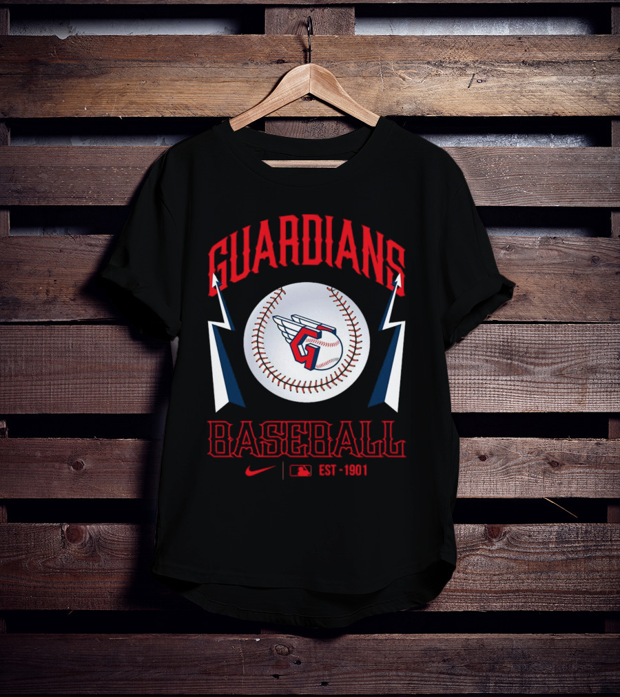 Guardians Baseball MLB EST 1901 T-Shirt