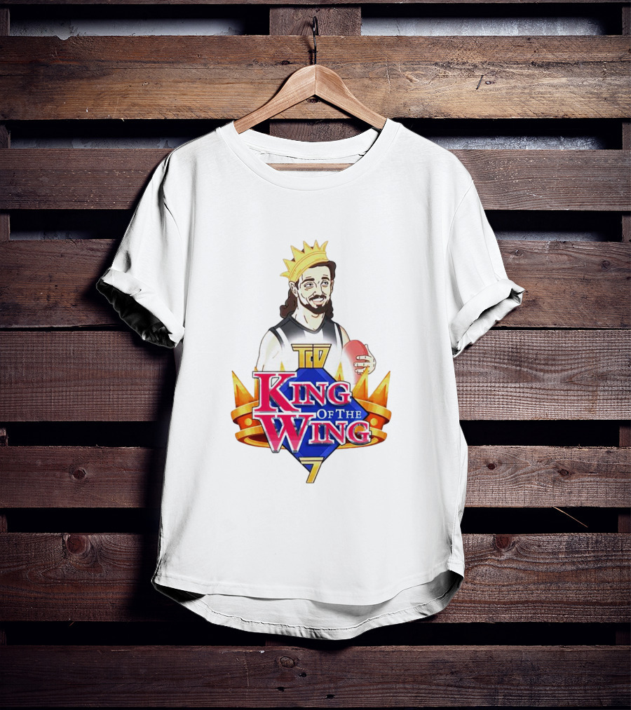 Josh Daicos King Of The Wing 7 TCD Football King T-Shirt