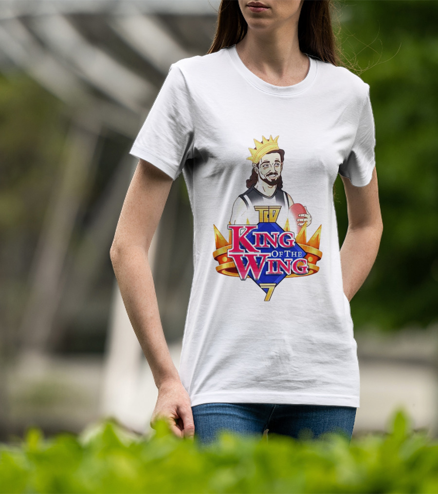 Josh Daicos King Of The Wing 7 TCD Football King T-Shirt