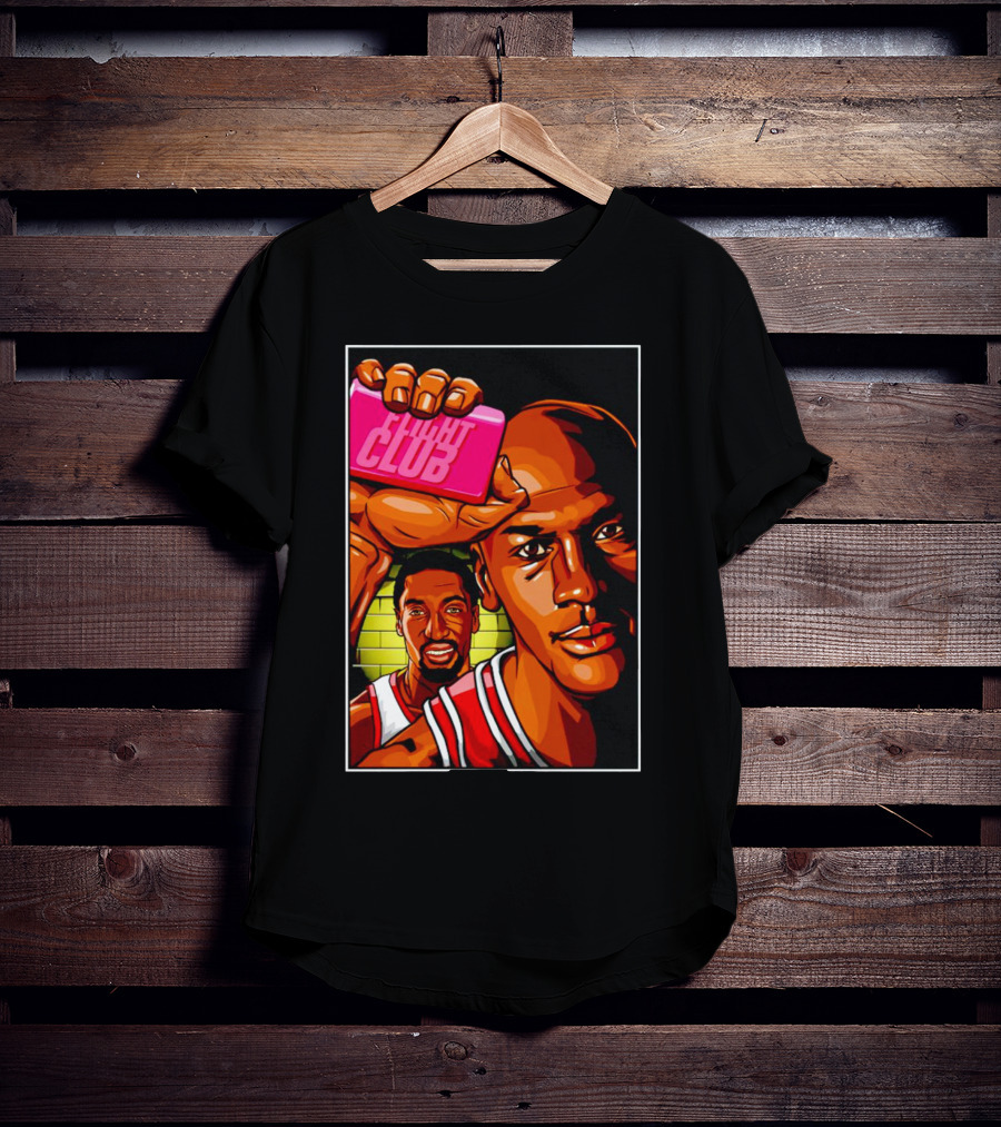 Flight Club Kobe Bryant Michael Jordan Basketball Legends T-Shirt