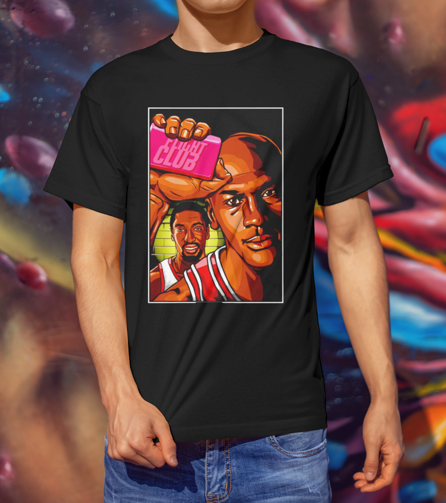 Flight Club Kobe Bryant Michael Jordan Basketball Legends T-Shirt