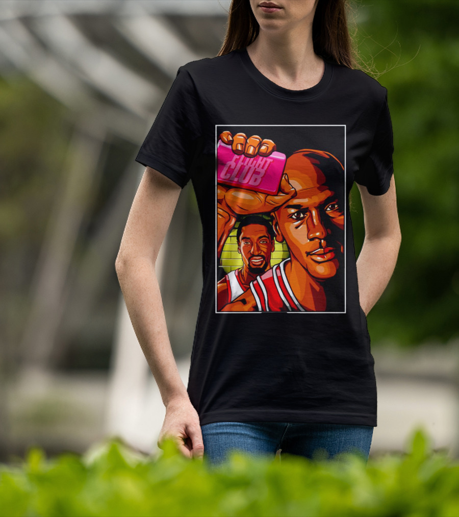 Flight Club Kobe Bryant Michael Jordan Basketball Legends T-Shirt