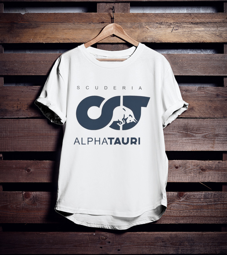 Scuderia AlphaTauri Logo Bull Emblem T-Shirt