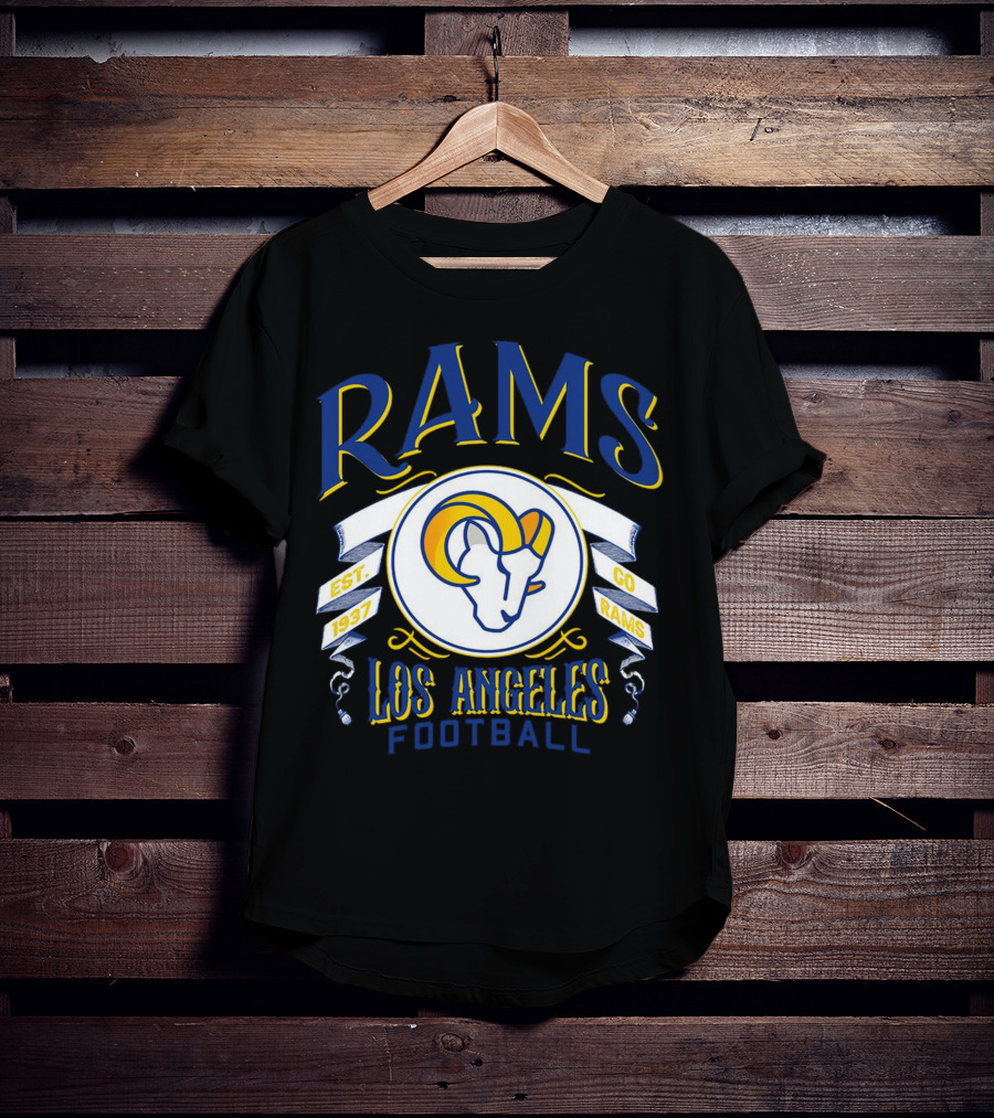 Rams Los Angeles Football Go Est 1937 T-Shirt
