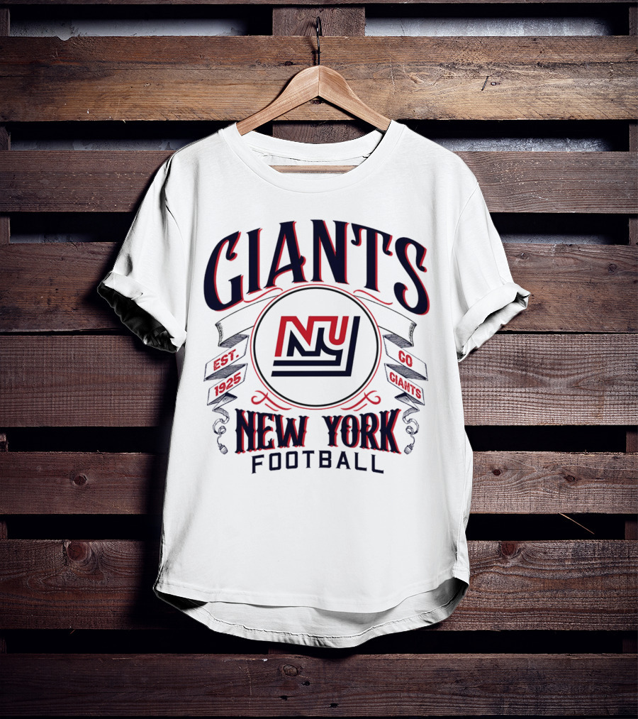 New York Giants NFL Football Est 1925 NY Giants T-Shirt