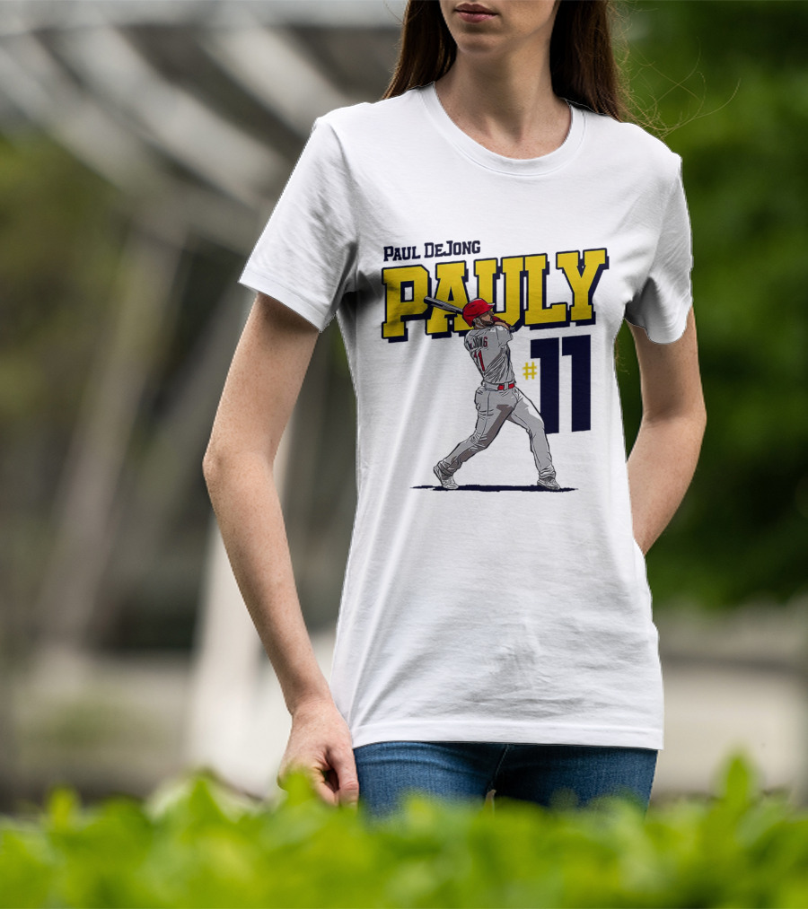 Paul DeJong Pauly #11 St. Louis Cardinals Baseball T-Shirt