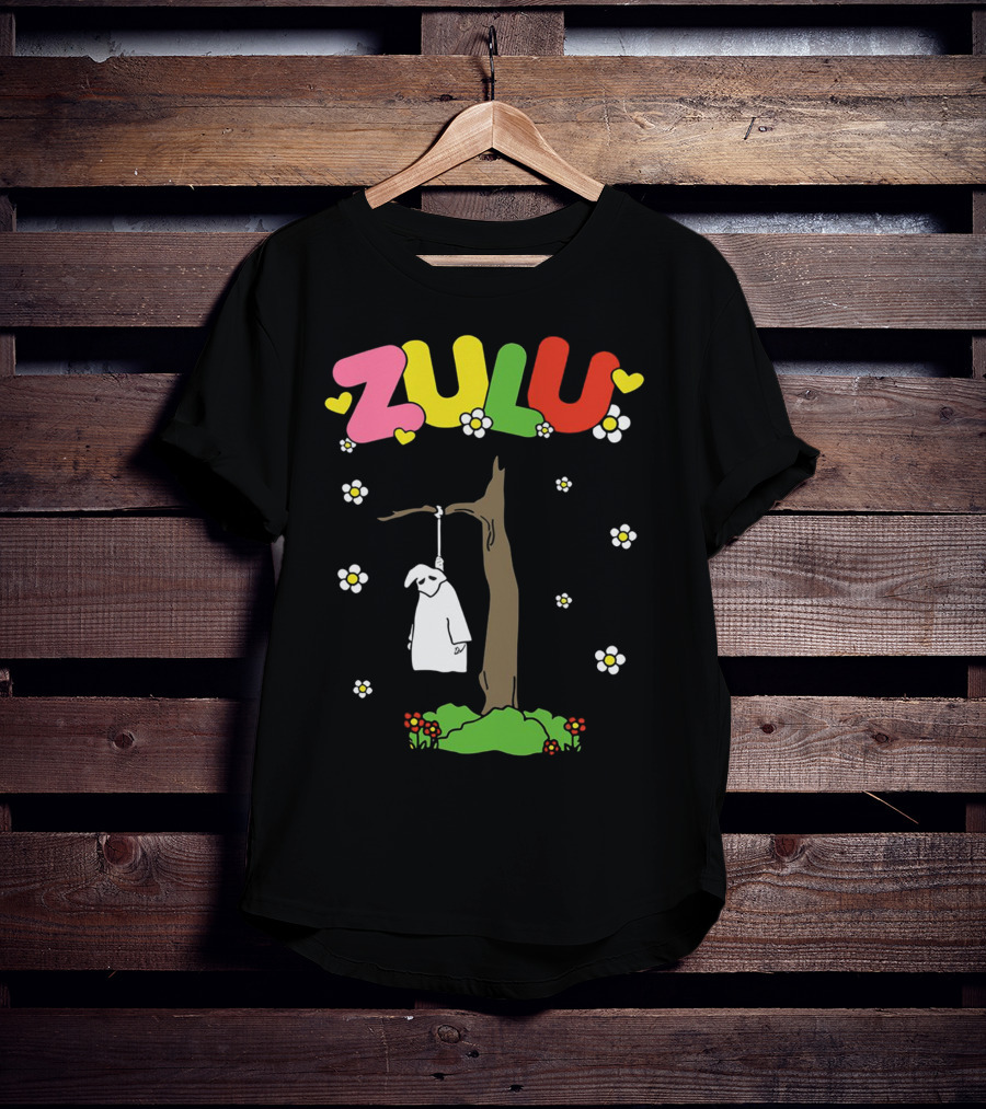 Zulu Flower Power Hanging Klansman T-Shirt