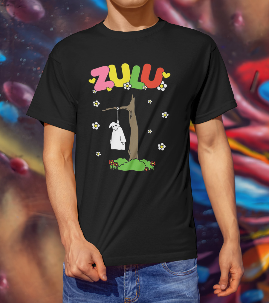 Zulu Flower Power Hanging Klansman T-Shirt