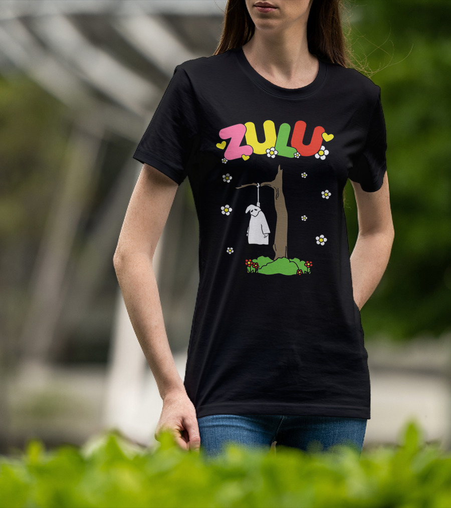 Zulu Flower Power Hanging Klansman T-Shirt