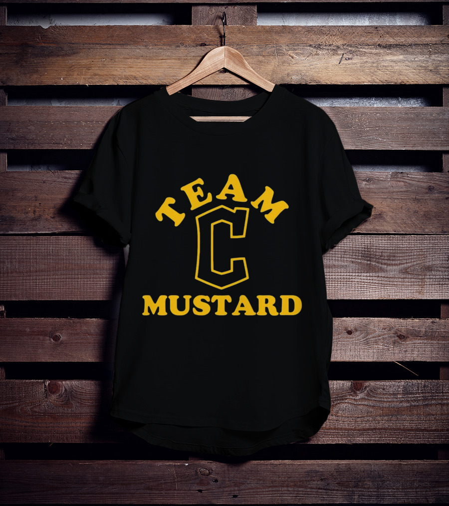 Cleveland Guardians Team Mustard C T-Shirt