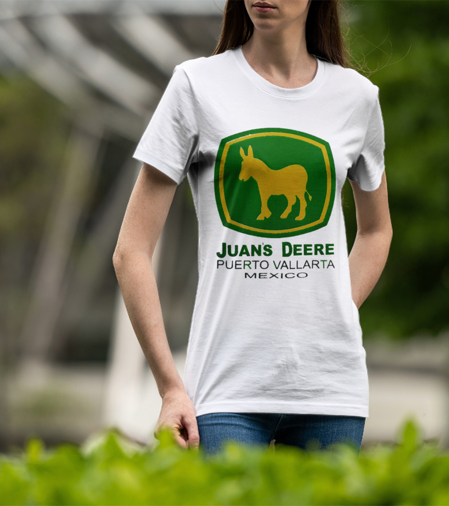 Juans Deere Puerto Vallarta Mexico Donkey T-Shirt