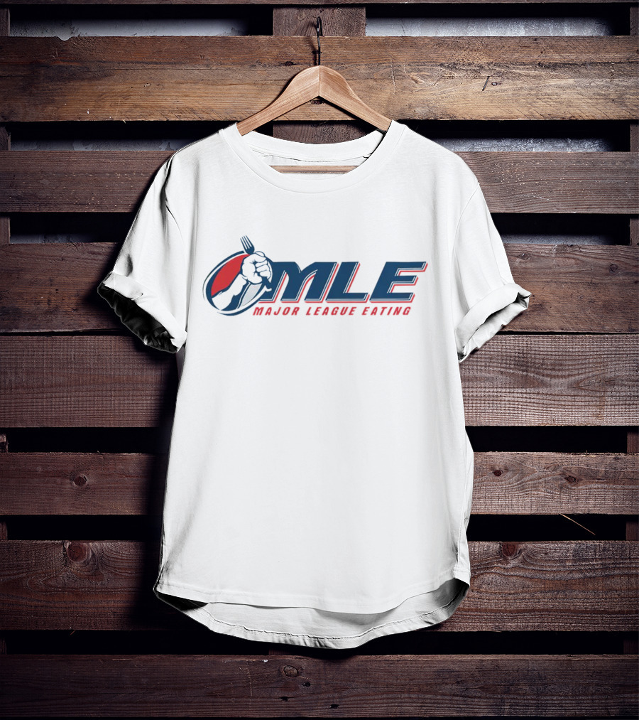 MLE Major League Eating Fork T-Shirt