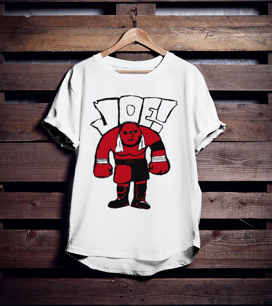 Samoa Joe Cartoon Graphic All Elite Wrestling AEW T-Shirt