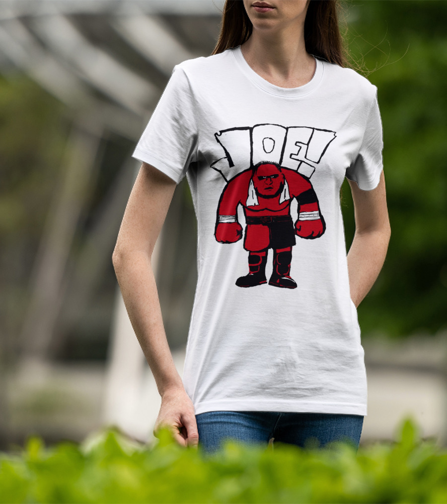 Samoa Joe Cartoon Graphic All Elite Wrestling AEW T-Shirt