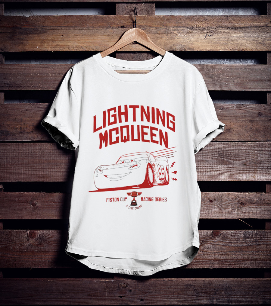 Lightning McQueen 95 Piston Cup Racing Series Winner T-Shirt