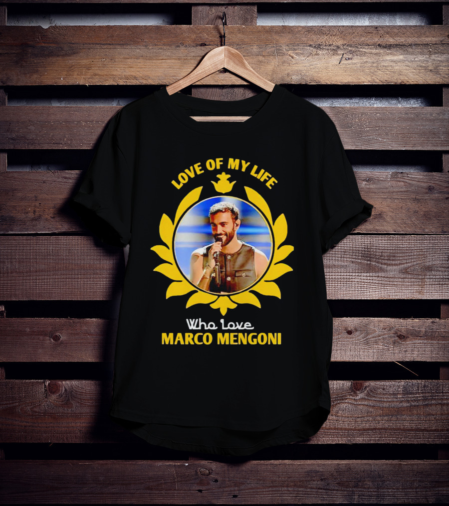 Love Of My Life Who Love Marco Mengoni Iconic T-Shirt