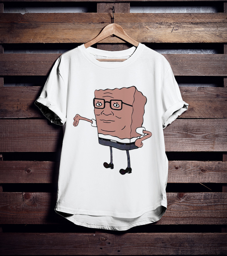 Damnit Spongebobby Meme Mashup With Glasses T-Shirt