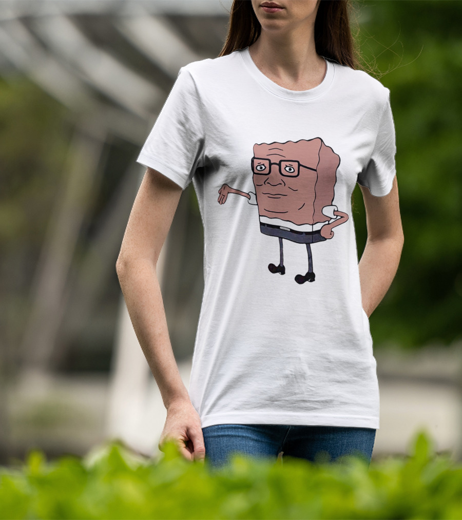 Damnit Spongebobby Meme Mashup With Glasses T-Shirt