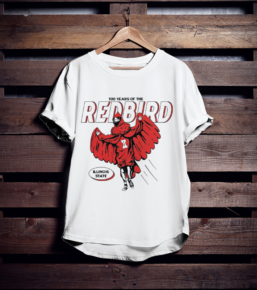 Illinois State Redbird 100 Years Of The Redbird T-Shirt