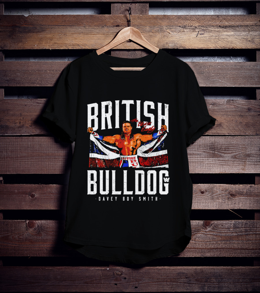 British Bulldog The British Beauty Davey Boy Smith WWE T-Shirt