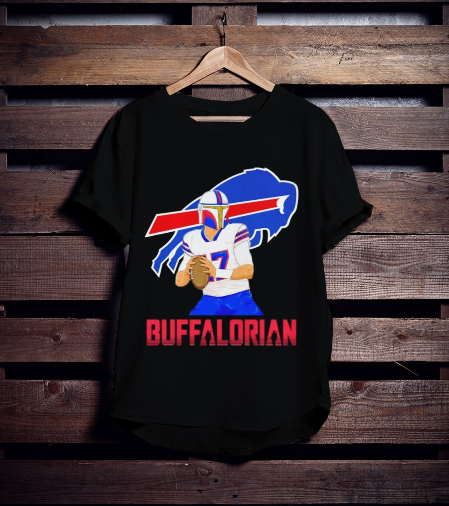 Bufflaorian Buffalo Bills Football Player With Buffalo T-Shirt