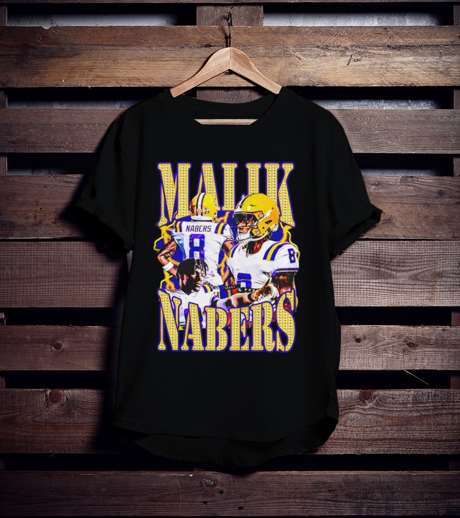 Malik Nabers LSU Tigers Football T-Shirt