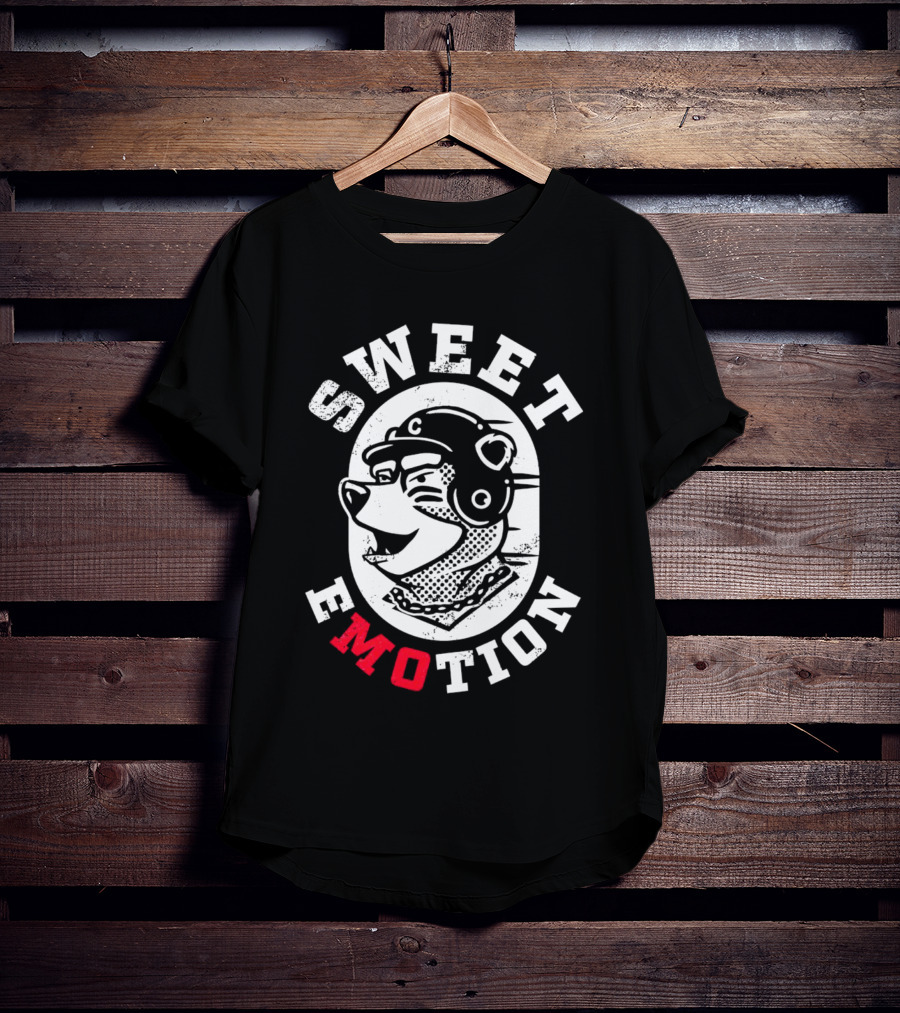 SWEET EMOTION Bear With Helmet And Glasses T-Shirt