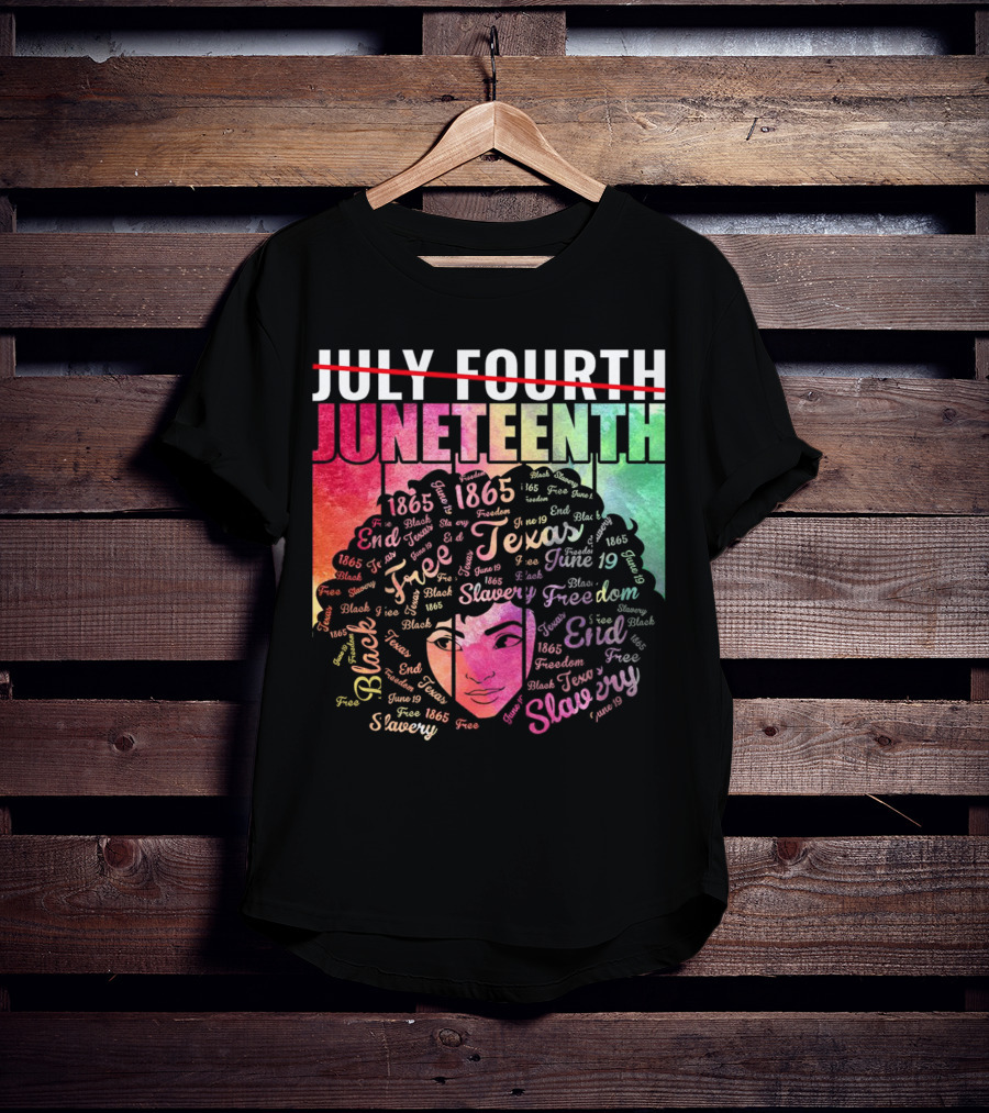 Juneteenth End Slavery Freedom 1865 Texas T-Shirt