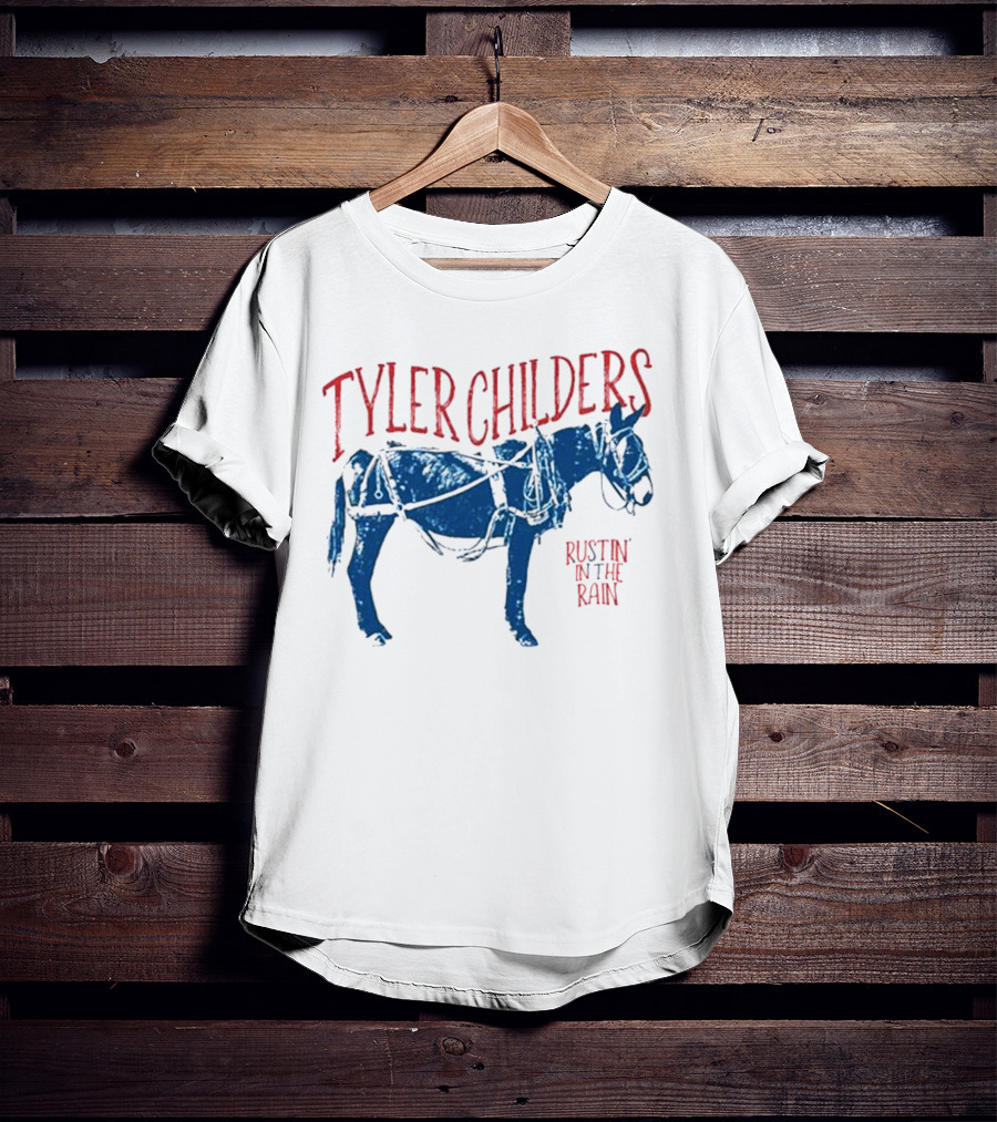 Tyler Childers Rustin’ In The Rain Blue Horse T-Shirt