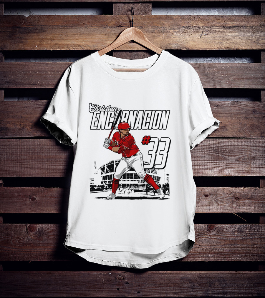 Christian Encarnacion-strand Baseball Player #33 Stadium T-Shirt