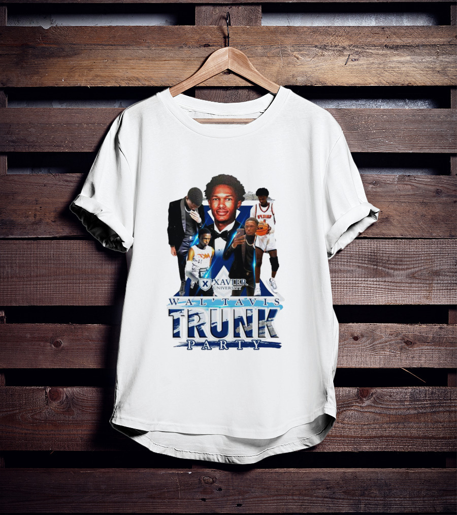 Xavier University Wal’ Tavis Trunk Party Basketball T-Shirt