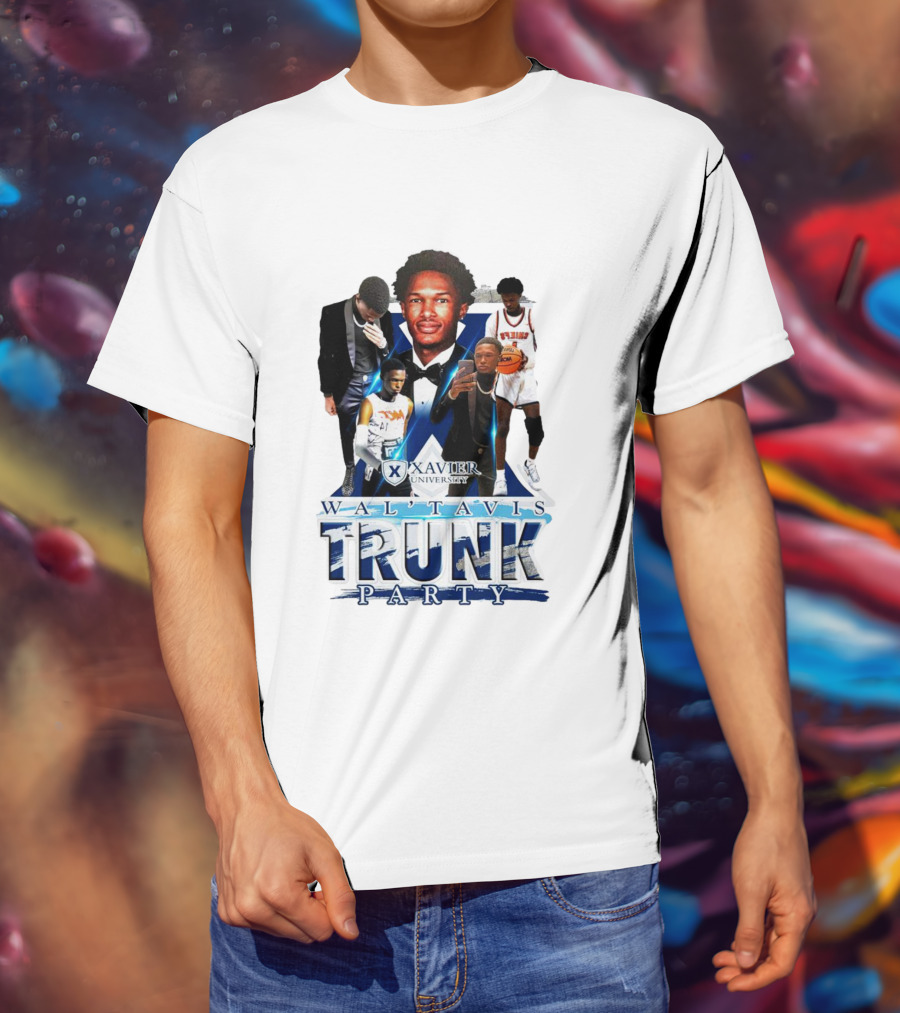 Xavier University Wal’ Tavis Trunk Party Basketball T-Shirt