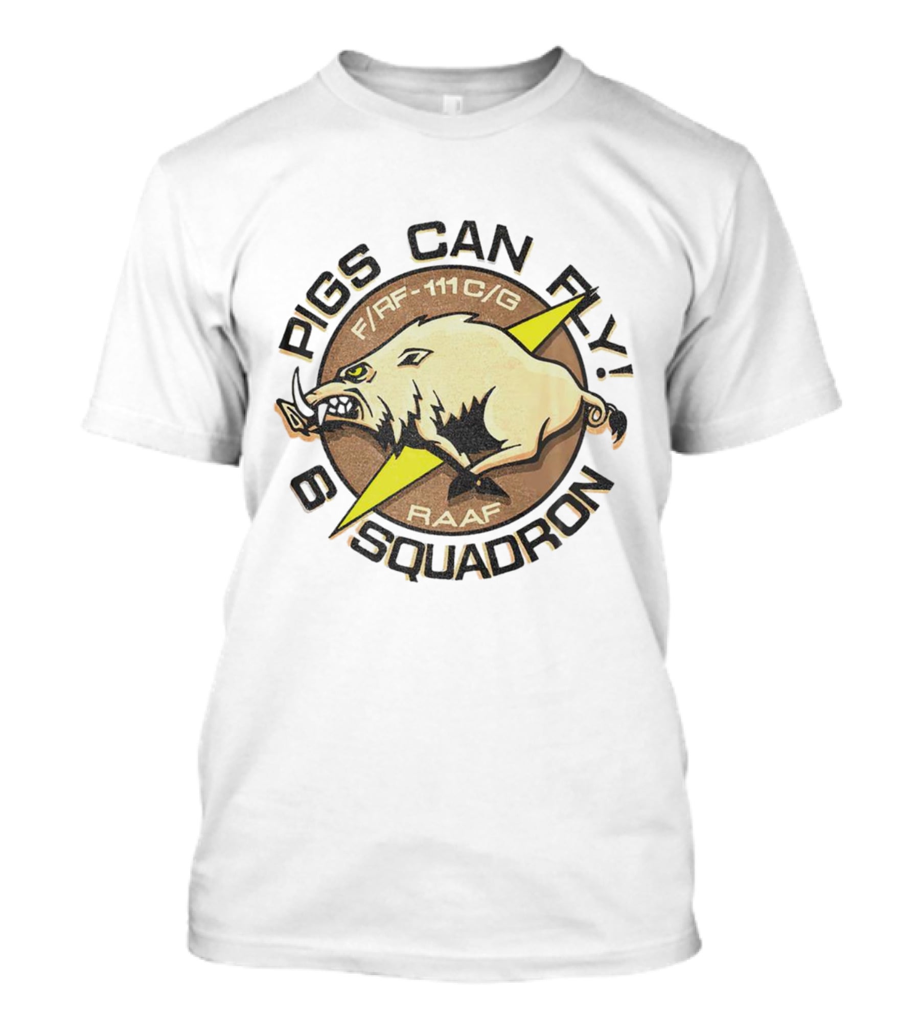 Pigs Can Fly F/FB-111C/G RAAF Squadron T-Shirt