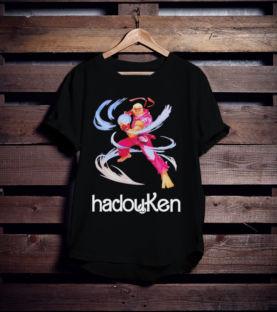 Barbie Hadou Ken Fighter Moves Hadouken T-Shirt