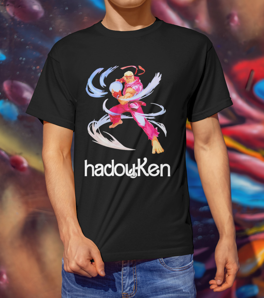 Barbie Hadou Ken Fighter Moves Hadouken T-Shirt