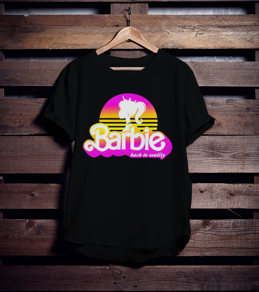 Barbie Back To Reality Retro Sunset T-Shirt