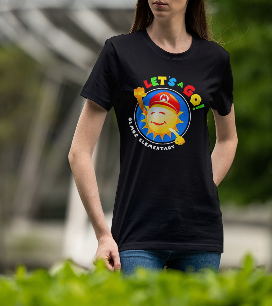 Let's A Go Sun Olmos Elementary T-Shirt