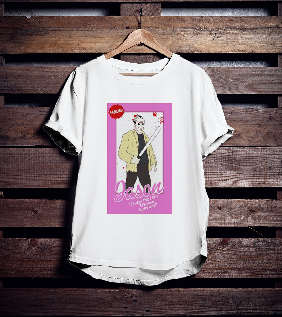 Jason Voorhees Friday The 13th It's Your Lucky Day Murder T-Shirt