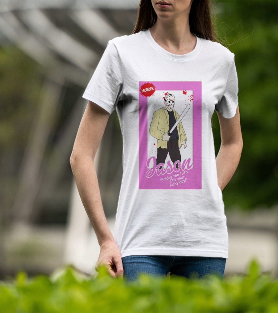 Jason Voorhees Friday The 13th It's Your Lucky Day Murder T-Shirt