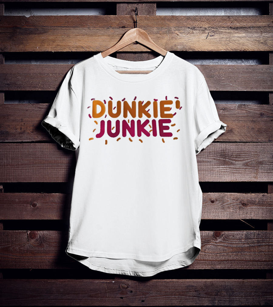 Dunkie’ Junkie Donut Sprinkle T-Shirt