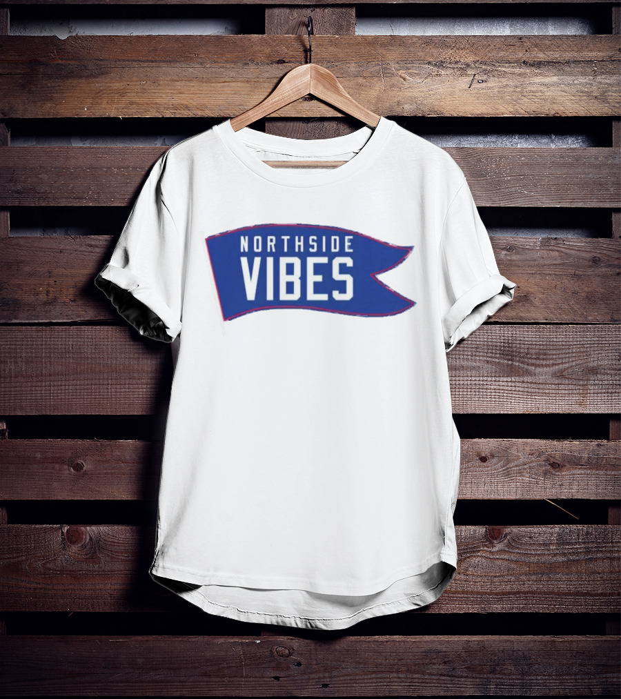 Northside Vibes Blue Flag Banner T-Shirt