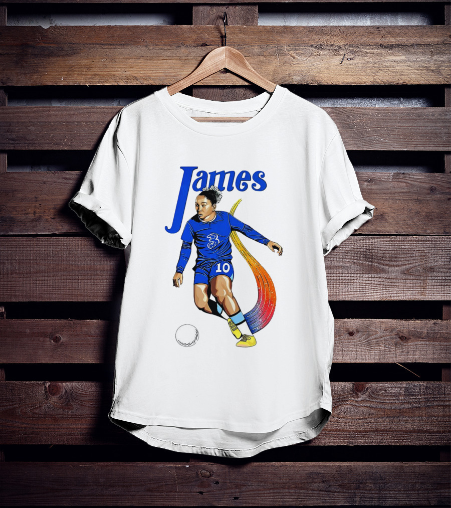 Chelsea Women Soccer Lauren James Number 10 Cheat Code T-Shirt