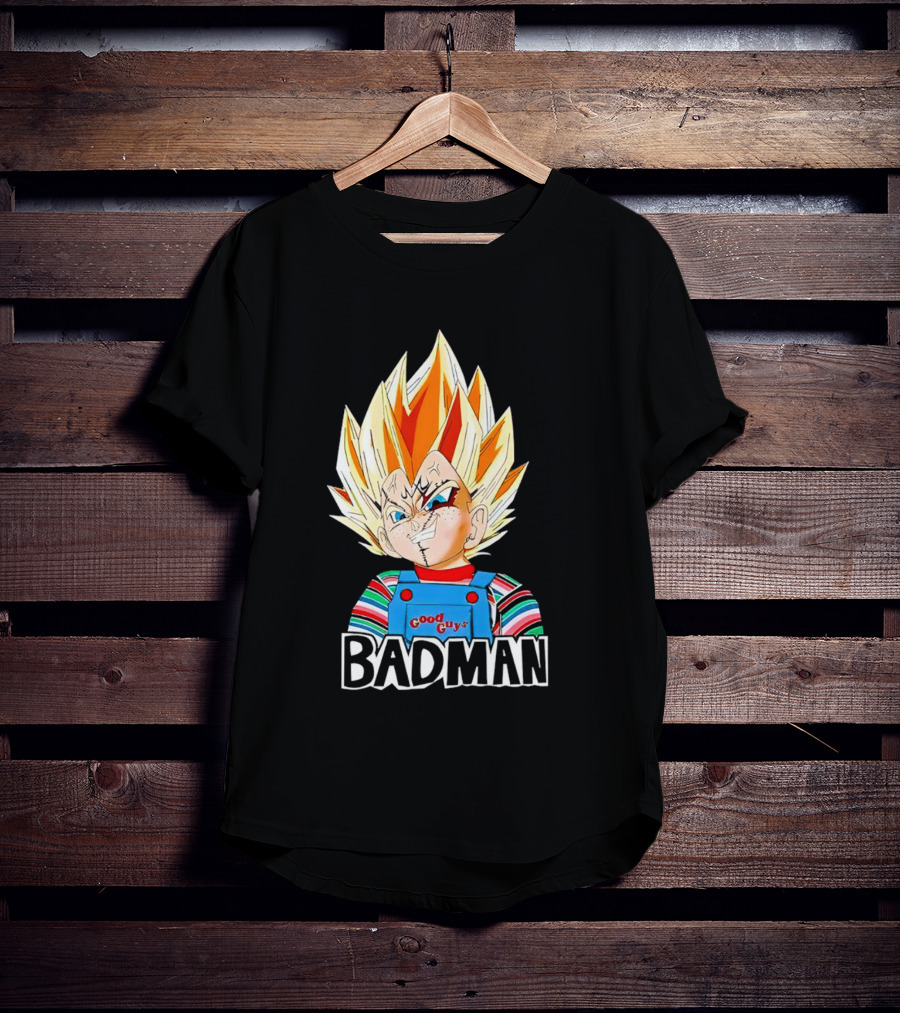 Vegeta Badman Good Guys Mashup T-Shirt