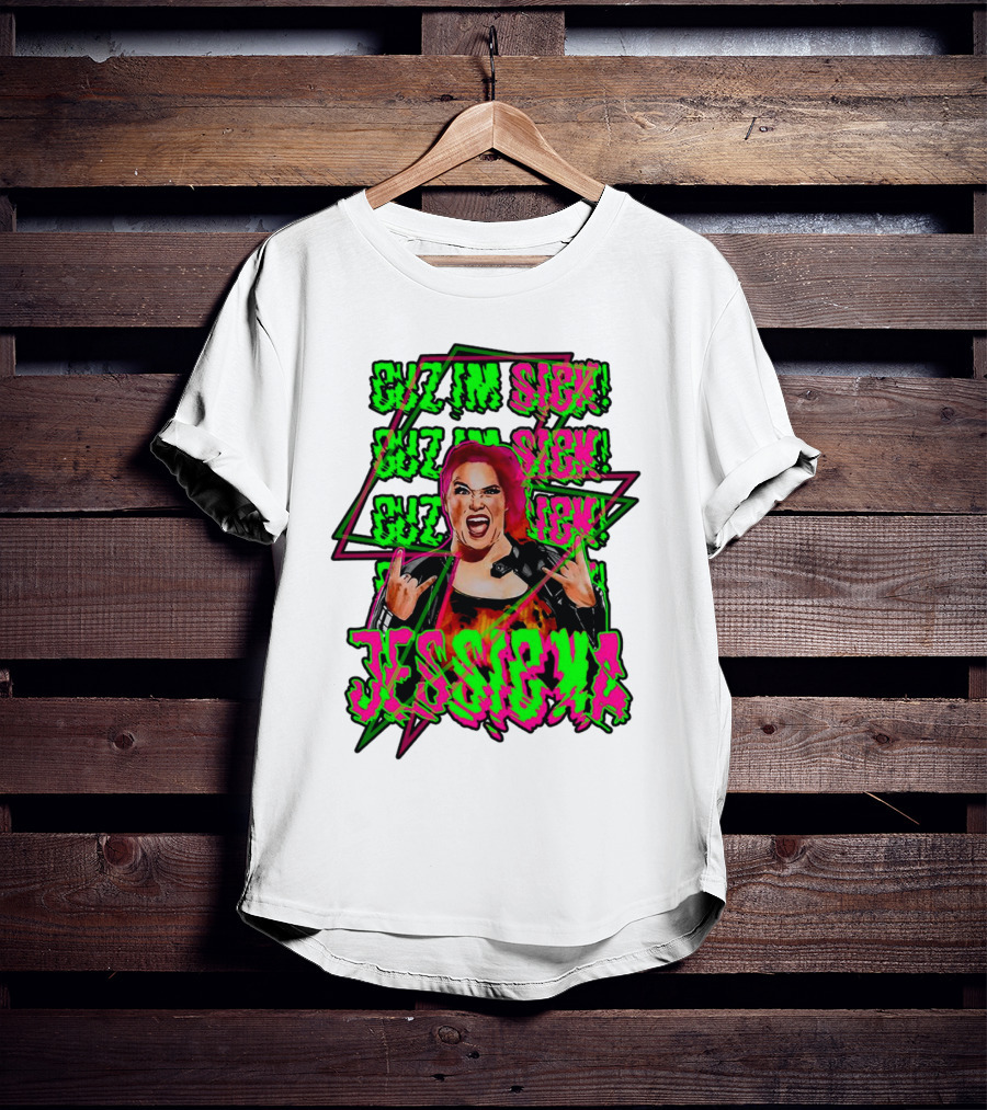 Jessicka Cuz I'm Sick Sign Of The Horns T-Shirt