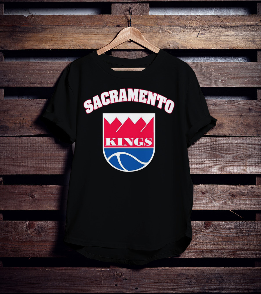 Sacramento Kings Retro Basketball Team T-Shirt