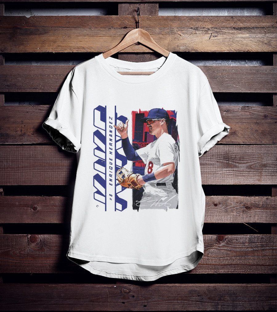 Enrique Hernandez Los Angeles Dodgers MVP T-Shirt