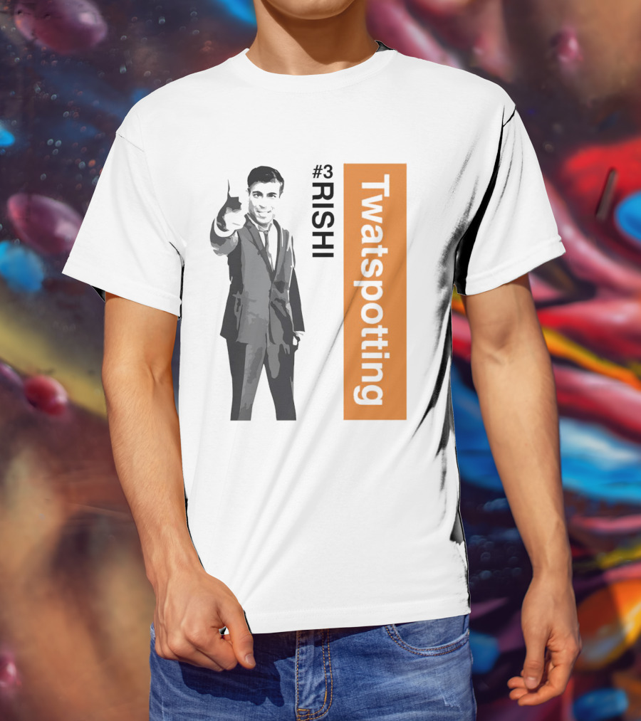 Twatspotting #3 Rishi Thumbs Up Gesture T-Shirt